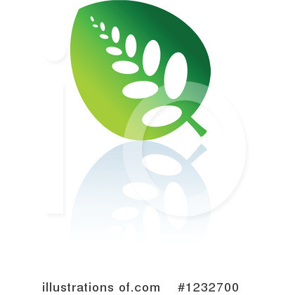 Royalty-Free (RF) Leaf Clipart Illustration by Vector Tradition SM - Stock Sample #1232700