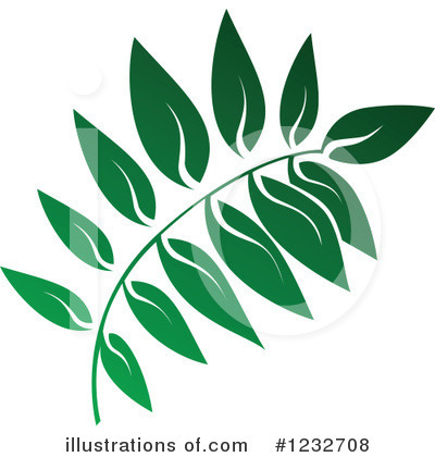 Royalty-Free (RF) Leaf Clipart Illustration by Vector Tradition SM - Stock Sample #1232708