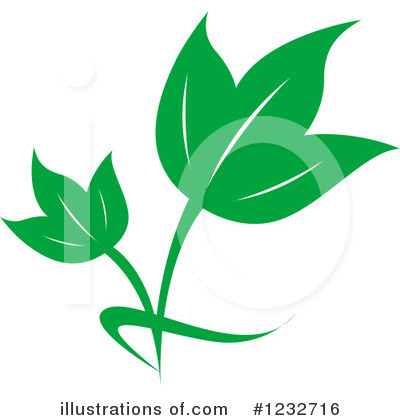 Royalty-Free (RF) Leaf Clipart Illustration by Vector Tradition SM - Stock Sample #1232716