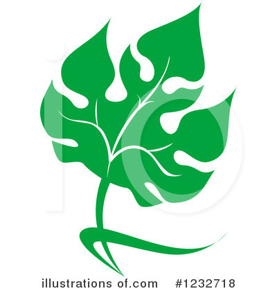 Royalty-Free (RF) Leaf Clipart Illustration by Vector Tradition SM - Stock Sample #1232718