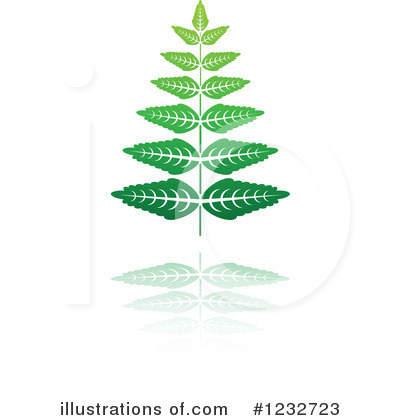 Royalty-Free (RF) Leaf Clipart Illustration by Vector Tradition SM - Stock Sample #1232723
