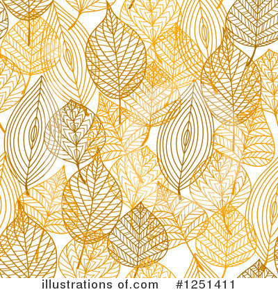 Royalty-Free (RF) Leaf Clipart Illustration by Vector Tradition SM - Stock Sample #1251411