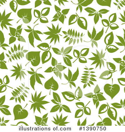 Royalty-Free (RF) Leaf Clipart Illustration by Vector Tradition SM - Stock Sample #1390750
