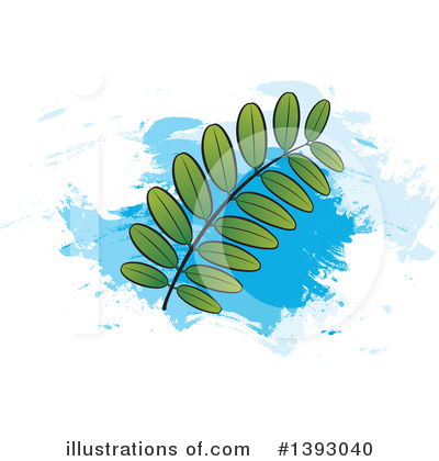 Royalty-Free (RF) Leaf Clipart Illustration by Lal Perera - Stock Sample #1393040