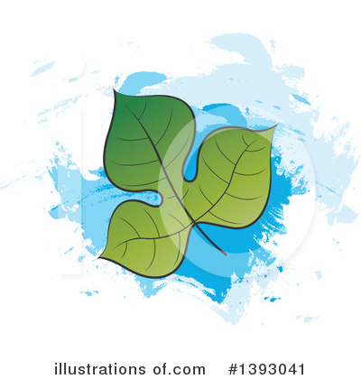 Royalty-Free (RF) Leaf Clipart Illustration by Lal Perera - Stock Sample #1393041