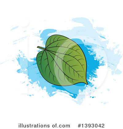 Royalty-Free (RF) Leaf Clipart Illustration by Lal Perera - Stock Sample #1393042