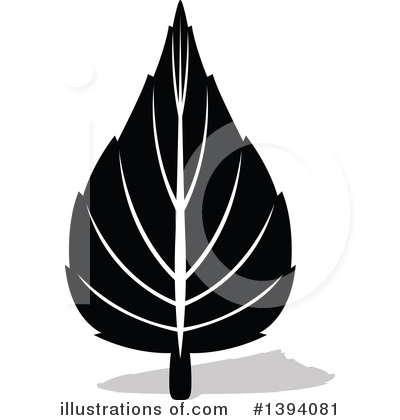 Royalty-Free (RF) Leaf Clipart Illustration by dero - Stock Sample #1394081