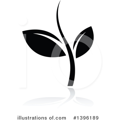Royalty-Free (RF) Leaf Clipart Illustration by dero - Stock Sample #1396189