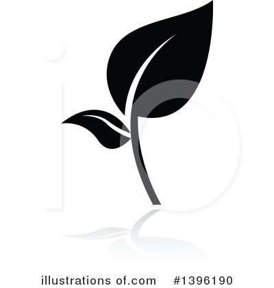 Royalty-Free (RF) Leaf Clipart Illustration by dero - Stock Sample #1396190
