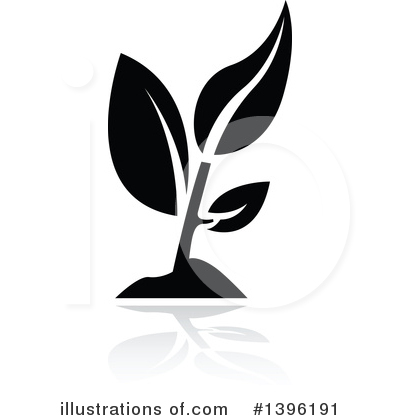Royalty-Free (RF) Leaf Clipart Illustration by dero - Stock Sample #1396191