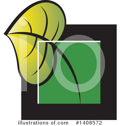 Royalty-Free (RF) Leaf Clipart Illustration by Lal Perera - Stock Sample #1408572
