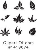Leaf Clipart #1419674 by cidepix