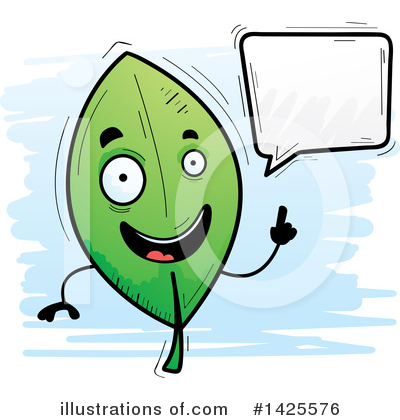 Royalty-Free (RF) Leaf Clipart Illustration by Cory Thoman - Stock Sample #1425576