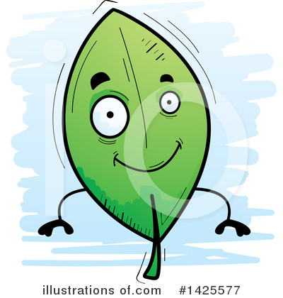 Royalty-Free (RF) Leaf Clipart Illustration by Cory Thoman - Stock Sample #1425577