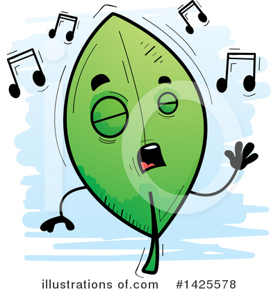 Royalty-Free (RF) Leaf Clipart Illustration by Cory Thoman - Stock Sample #1425578