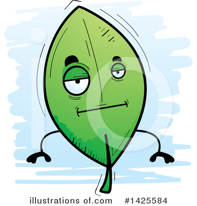 Royalty-Free (RF) Leaf Clipart Illustration by Cory Thoman - Stock Sample #1425584