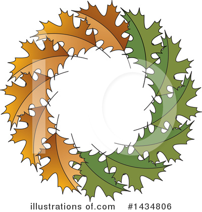 Maple Leaf Clipart #1434806 by Lal Perera