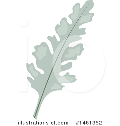 Leaf Clipart #1461352 by Cherie Reve