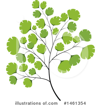 Leaf Clipart #1461354 by Cherie Reve