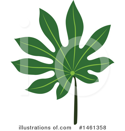 Leaf Clipart #1461358 by Cherie Reve