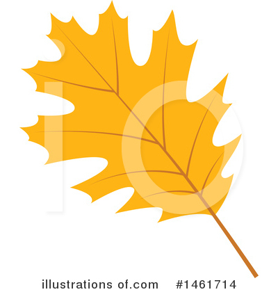 Oak Leaf Clipart #1461714 by Cherie Reve
