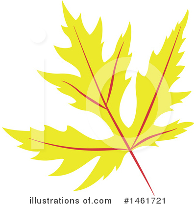 Autumn Leaf Clipart #1461721 by Cherie Reve