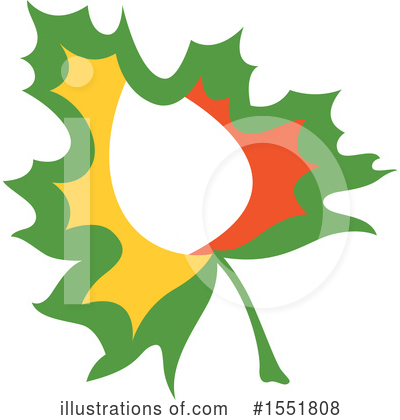 Royalty-Free (RF) Leaf Clipart Illustration by Cherie Reve - Stock Sample #1551808