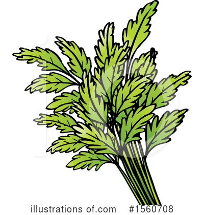 Royalty-Free (RF) Leaf Clipart Illustration by Lal Perera - Stock Sample #1560708