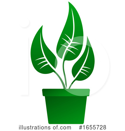 Royalty-Free (RF) Leaf Clipart Illustration by Vector Tradition SM - Stock Sample #1655728