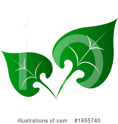 Royalty-Free (RF) Leaf Clipart Illustration by Vector Tradition SM - Stock Sample #1655740