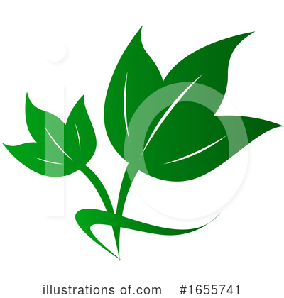 Royalty-Free (RF) Leaf Clipart Illustration by Vector Tradition SM - Stock Sample #1655741