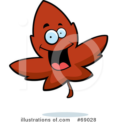 Royalty-Free (RF) Leaf Clipart Illustration by Cory Thoman - Stock Sample #69028