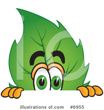 Leaf Clipart #6955 by Mascot Junction