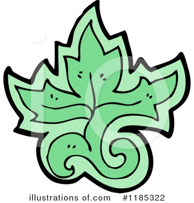 Royalty-Free (RF) Leaf Design Clipart Illustration by lineartestpilot - Stock Sample #1185322