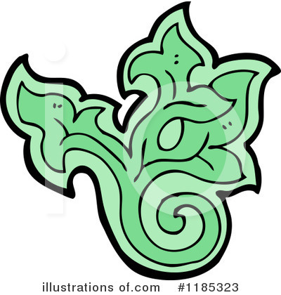 Royalty-Free (RF) Leaf Design Clipart Illustration by lineartestpilot - Stock Sample #1185323