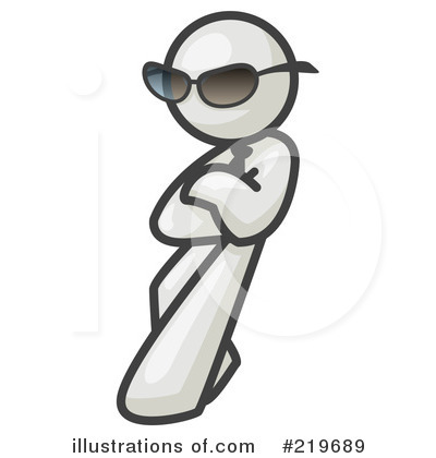 Sunglasses Clipart #219689 by Leo Blanchette