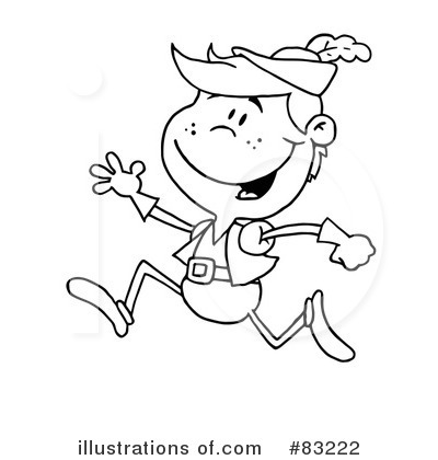 Royalty-Free (RF) Leaping Clipart Illustration by Hit Toon - Stock Sample #83222