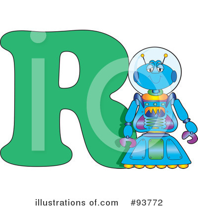 Royalty-Free (RF) Learning The Abcs Clipart Illustration by Maria Bell - Stock Sample #93772