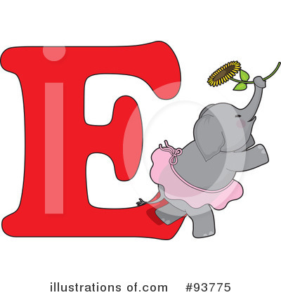 Royalty-Free (RF) Learning The Abcs Clipart Illustration by Maria Bell - Stock Sample #93775