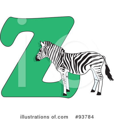Zebra Clipart #93784 by Maria Bell