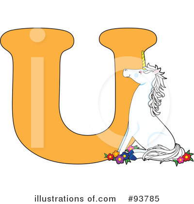 Unicorn Clipart #93785 by Maria Bell