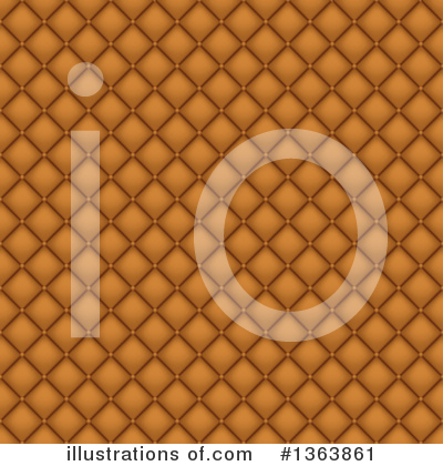 Leather Upholstery Clipart #1363861 by vectorace