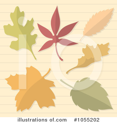 Royalty-Free (RF) Leaves Clipart Illustration by Any Vector - Stock Sample #1055202