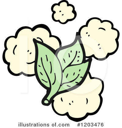 Royalty-Free (RF) Leaves Clipart Illustration by lineartestpilot - Stock Sample #1203476