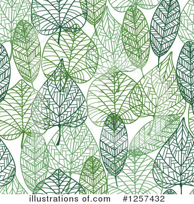 Skeleton Leaves Clipart #1257432 by Vector Tradition SM