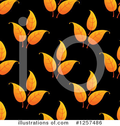 Royalty-Free (RF) Leaves Clipart Illustration by Vector Tradition SM - Stock Sample #1257486
