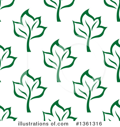 Royalty-Free (RF) Leaves Clipart Illustration by Vector Tradition SM - Stock Sample #1361316