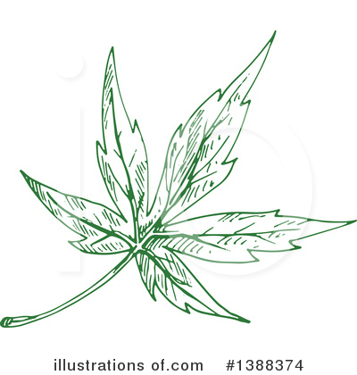 Maple Leaves Clipart #1388374 by Vector Tradition SM