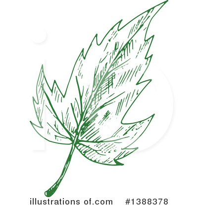 Royalty-Free (RF) Leaves Clipart Illustration by Vector Tradition SM - Stock Sample #1388378