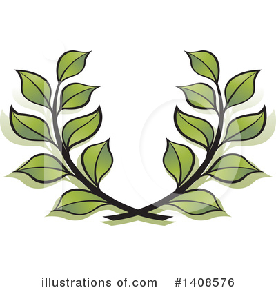 Wreath Clipart #1408576 by Lal Perera
